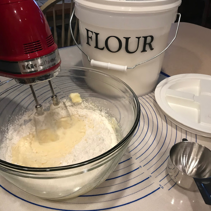 Mixing up The Cookie Dough