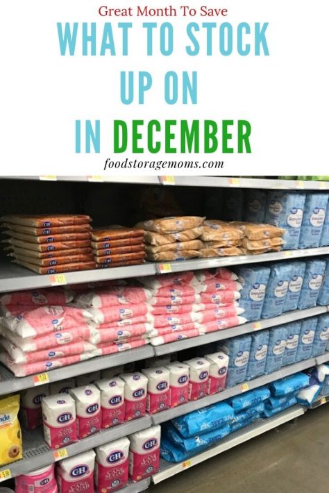 What To Stock Up On In December