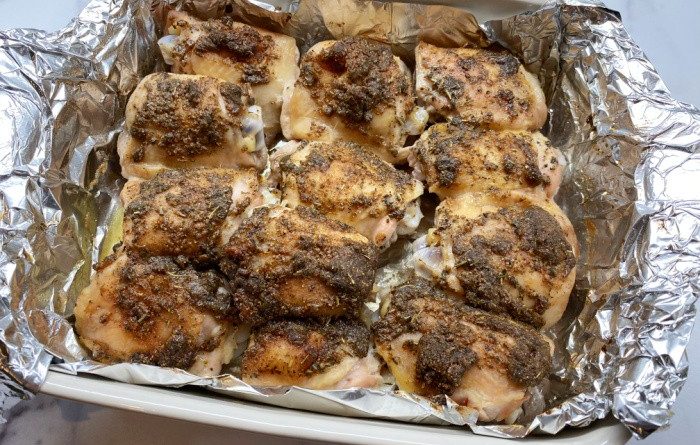 Baked Chicken Thighs