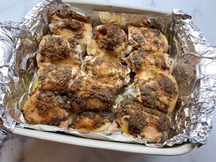 Baked Chicken Thighs