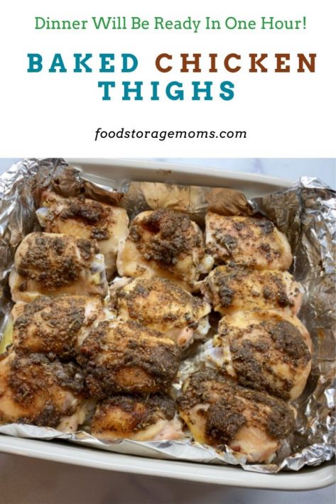 Baked Chicken Thighs