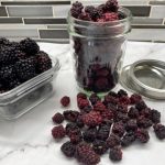 Blackberries in Jars