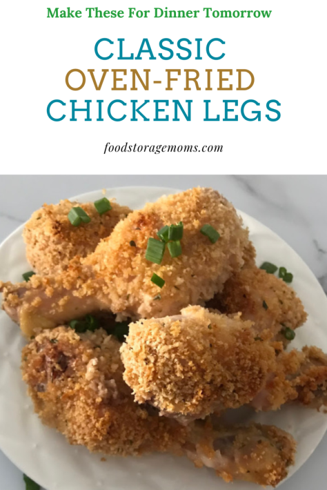 Classic Oven-Fried Chicken Legs