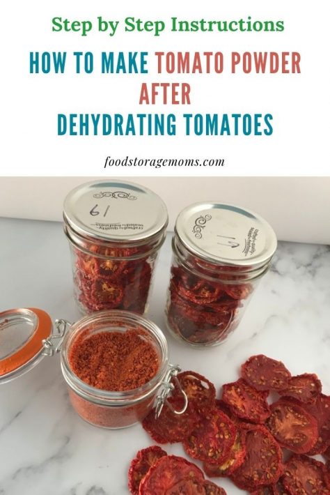 How To Make Tomato Powder