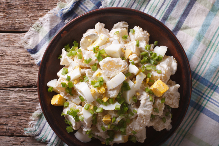 Potato Salad in a Bowl