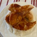 Chicken Tenderloin on a Plate