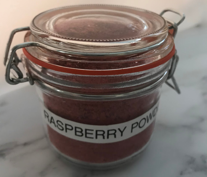 Raspberry Powder in a Jar