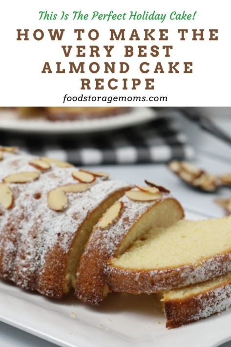 Amazing Almond Cake Recipe from Scandanavia