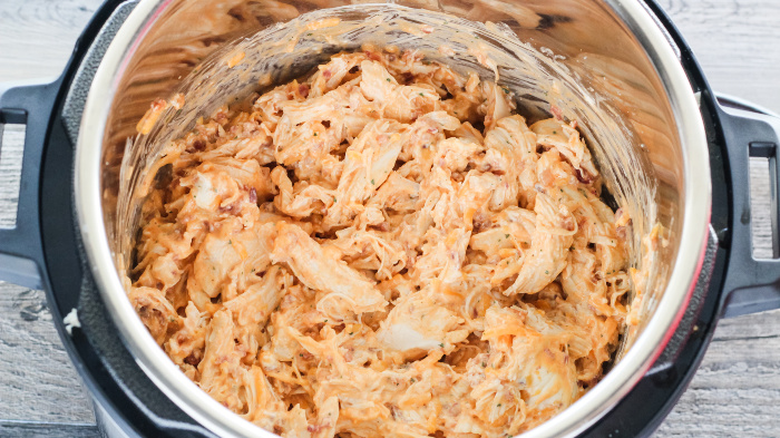 Instant Pot® Buffalo Chicken Bacon Sandwiches