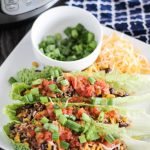 Instant Pot Beef and Bean Taco Bowls