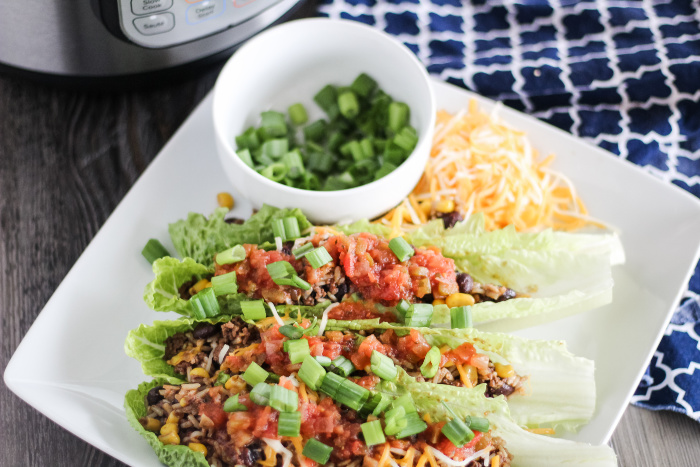 Instant Pot® Beef and Bean Taco Bowls