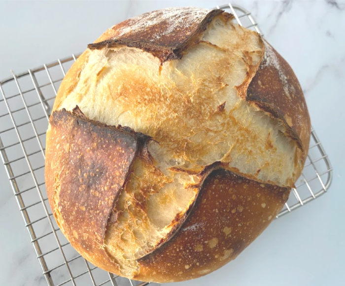 How To Make A Sourdough Starter + Bread 