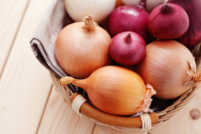 Onions in a Basket