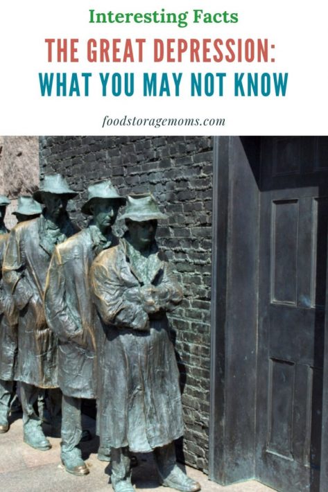 The Great Depression: What You May Not Know