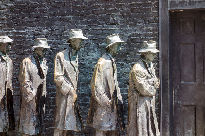 Bread Line The Great Depression