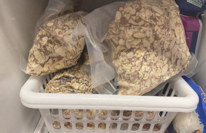 Nuts in the Freezer