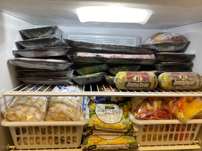 Vegetables in the Freezer