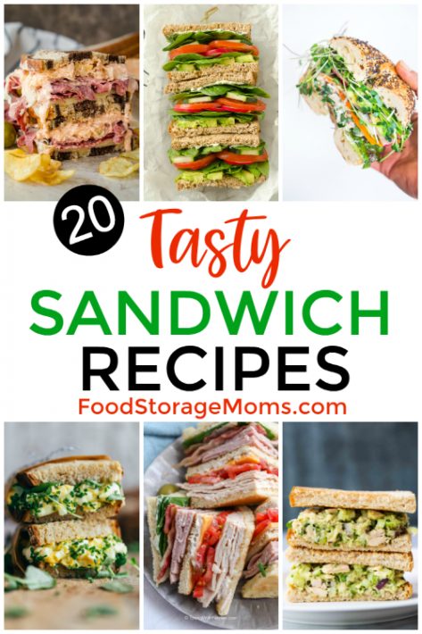 20 Tasty Sandwich Recipes