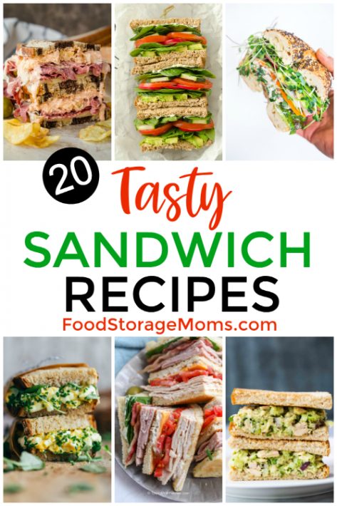 20 Tasty Sandwich Recipes 