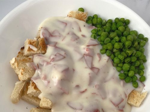 Cream Chipped Beef Step By