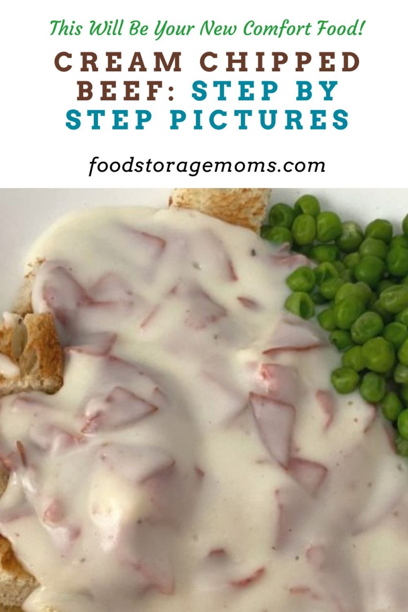 Cream Chipped Beef: Step By Step Pictures - Food Storage Moms