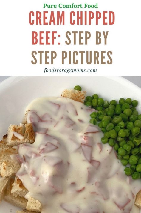 Cream Chipped Beef: Step By Step Pictures