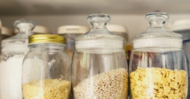 Jars on a Shelf