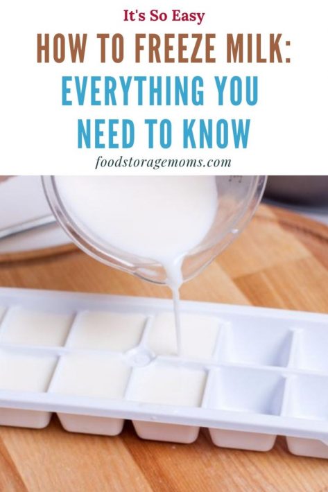 How to Freeze Milk: Everything You Need to Know 
