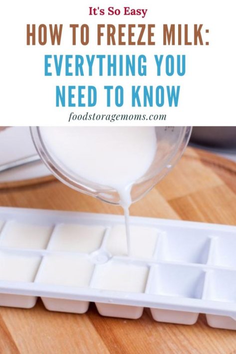 How to Freeze Milk: Everything You Need to Know
