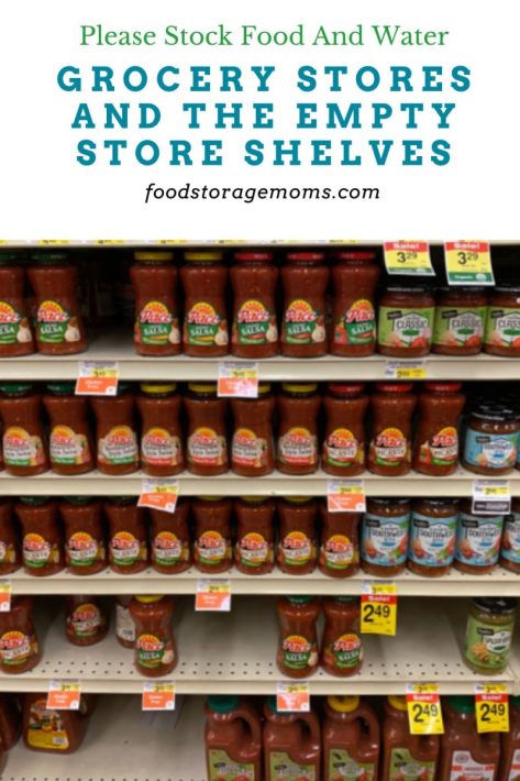 Grocery Stores And The Empty Store Shelves