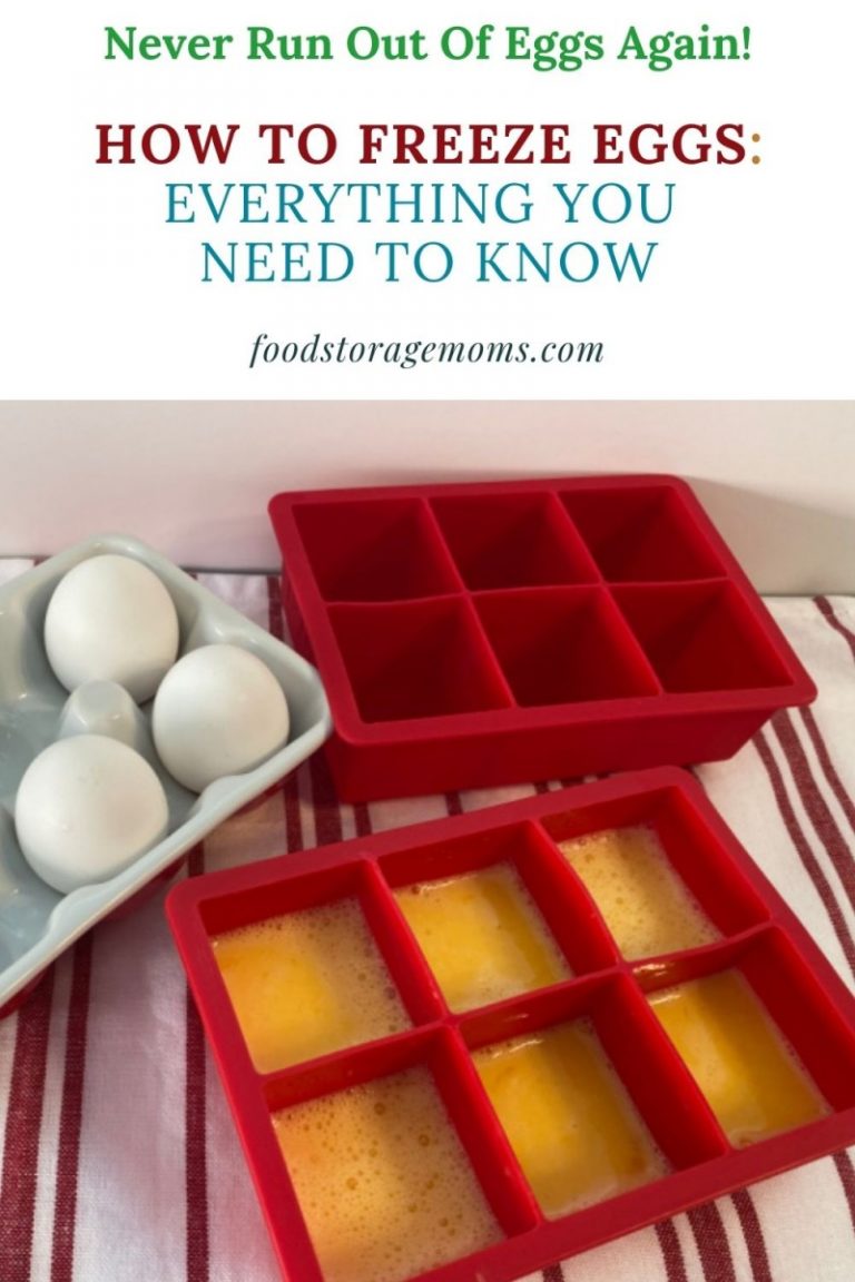 How to Freeze Eggs Everything You Need to Know Food Storage Moms