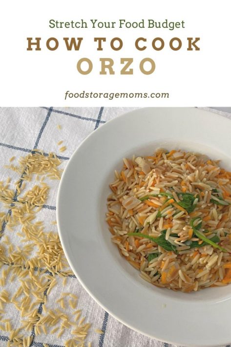 How To Cook Orzo 