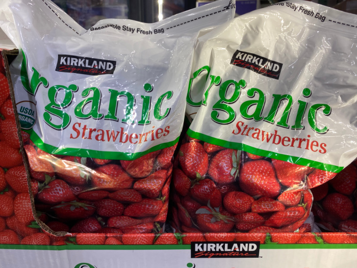 Organic Frozen Strawberries