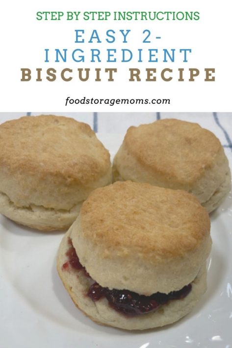 2-Ingredient Biscuits Recipe