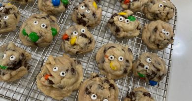 Halloween Monster Cookies-A Family Favorite