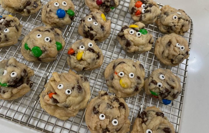 Halloween Monster Cookies-A Family Favorite