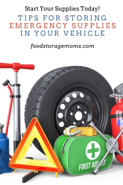 Tips For Storing Emergency Supplies in Your Vehicle - Food Storage Moms