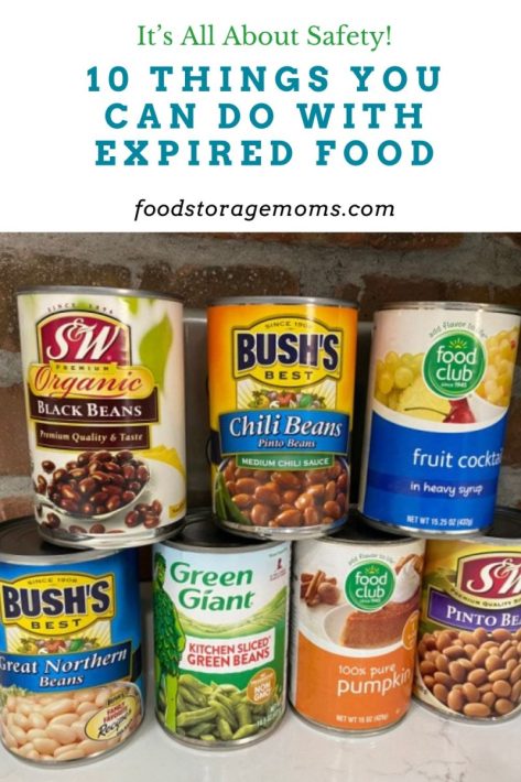 Canned Goods On Counter
