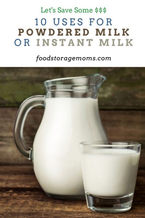 10 Uses for Powdered Milk or Instant Milk