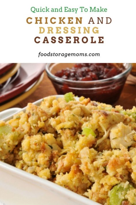 Chicken and Dressing Casserole