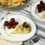 Ham and Cheese Crustless Quiche Recipe