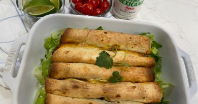 Homemade Baked Beef Taquitos Recipe