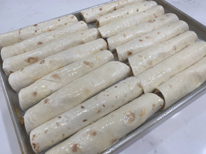 Homemade Baked Beef Taquitos Recipe