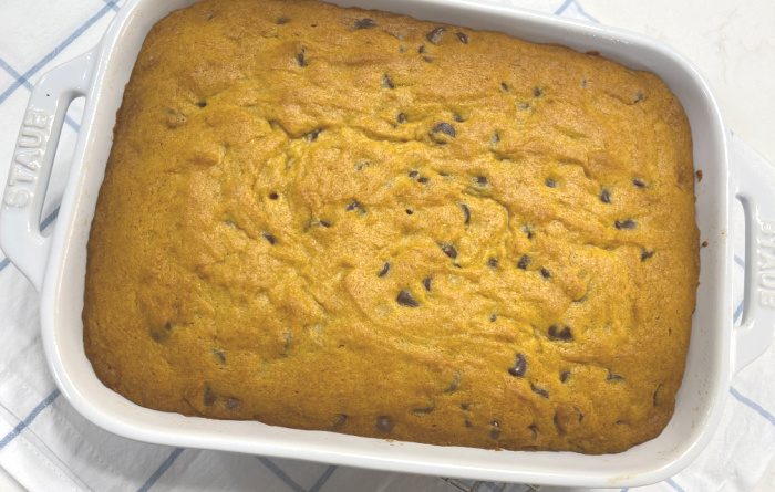 Pumpkin Chocolate Chip Bars