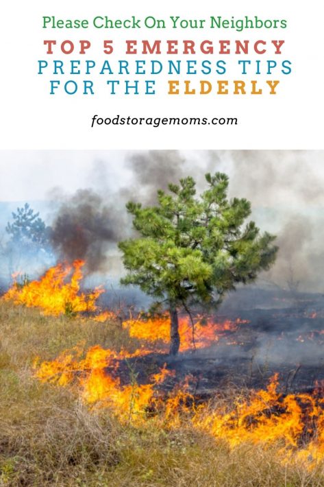 Top 5 Emergency Preparedness Tips for the Elderly