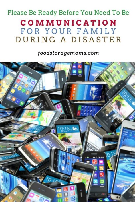 Communication for Your Family During a Disaster