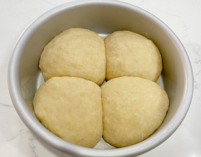 Dinner Rolls after Rising