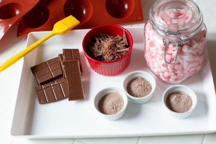 Hot Cocoa Bomb Ingredients