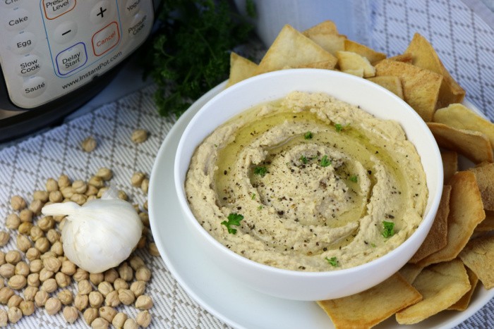 Instant Pot® Hummus and Mediterranean Bowl