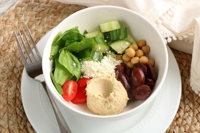 Mediterranean Hummus Bowl